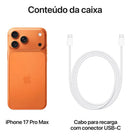 iPhone 17 Pro Max 256GB - Laranja-cósmico