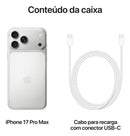 iPhone 17 Pro Max 256GB - Prateado
